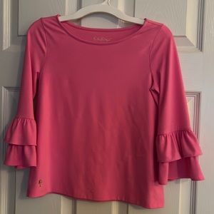 Lilly Pulitzer pink shirt